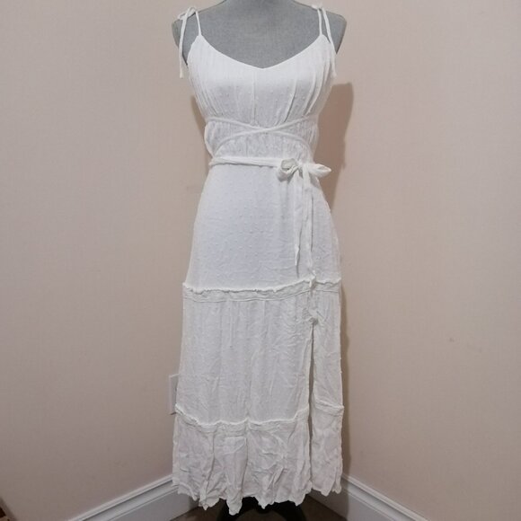 Paige Inesa Midi Dress in White - Picture 2 of 16